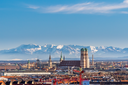 Munich Panorama City Scape