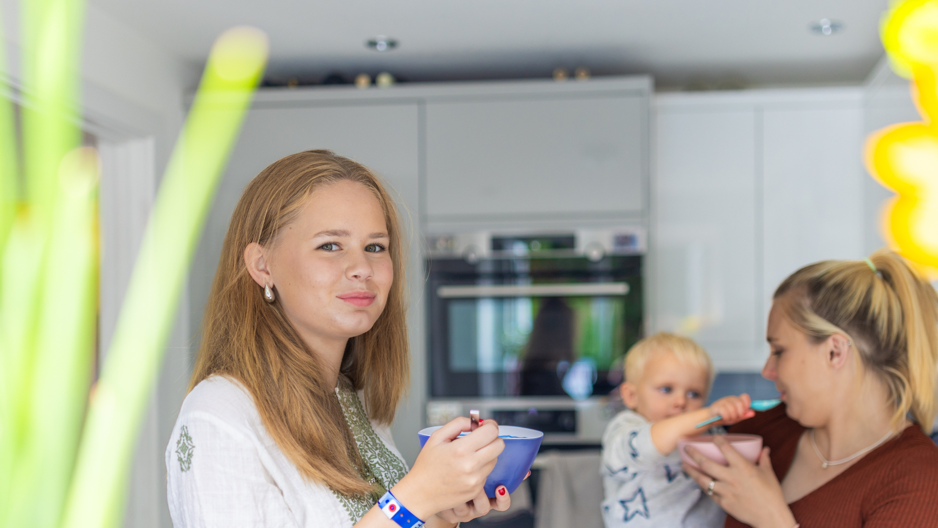Students Eating