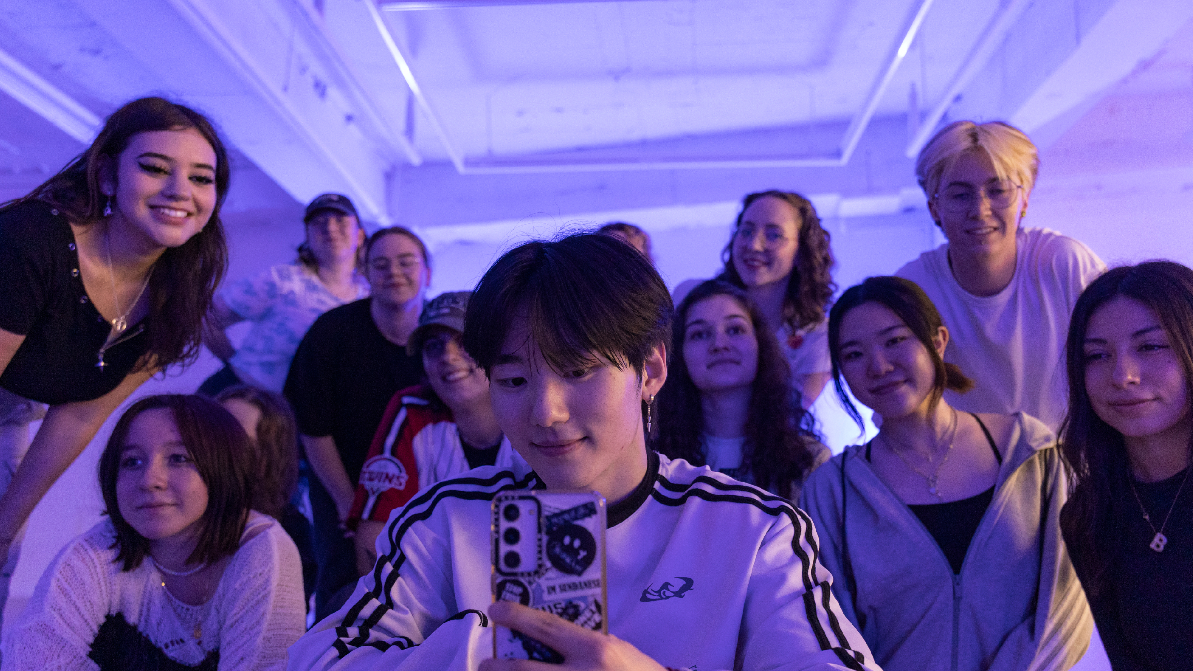 Students In Dance Studio