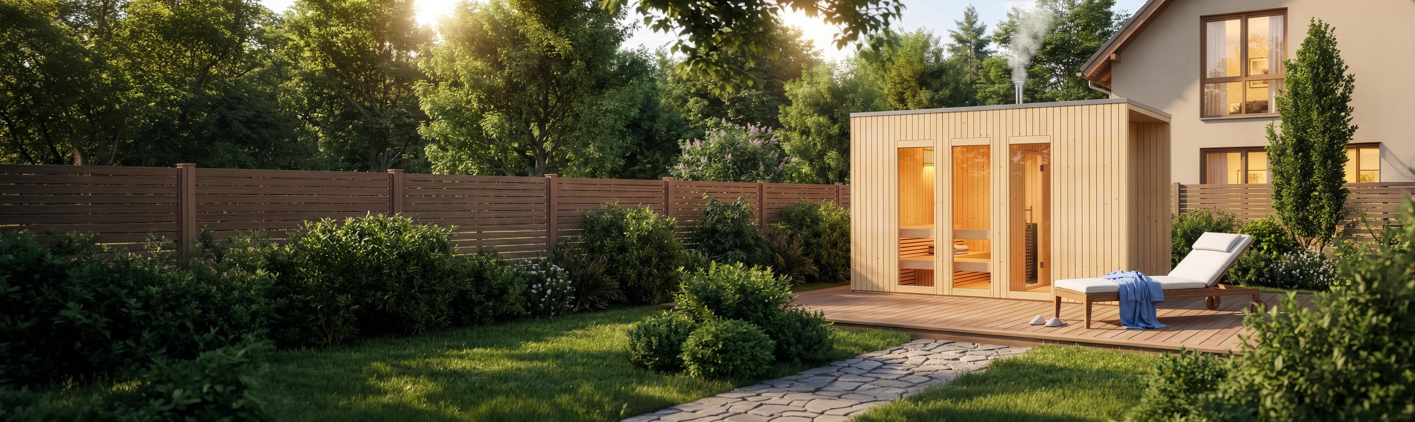 Sauna für entspannte Wellnessmomente zu Hause