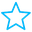 blue star outline