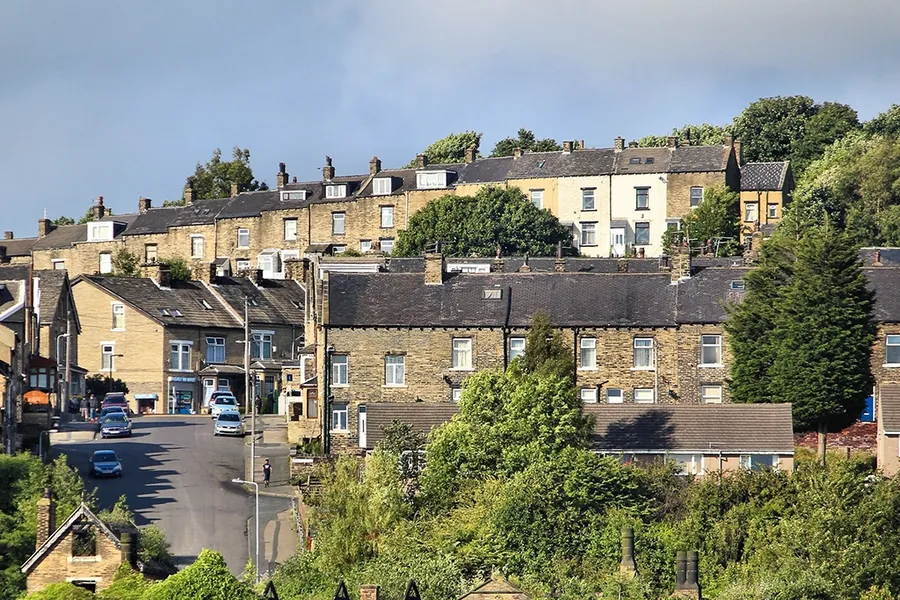 houses in Bradford, West Yorkshire UK