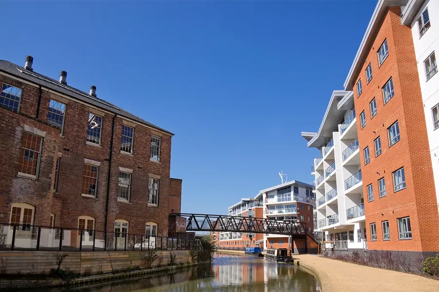 grand union canal Wolverton, Milton Keynes UK
