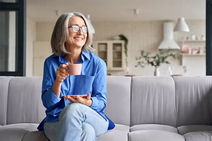 middle aged homeowner who has just completed equity release to access a cash lump sum