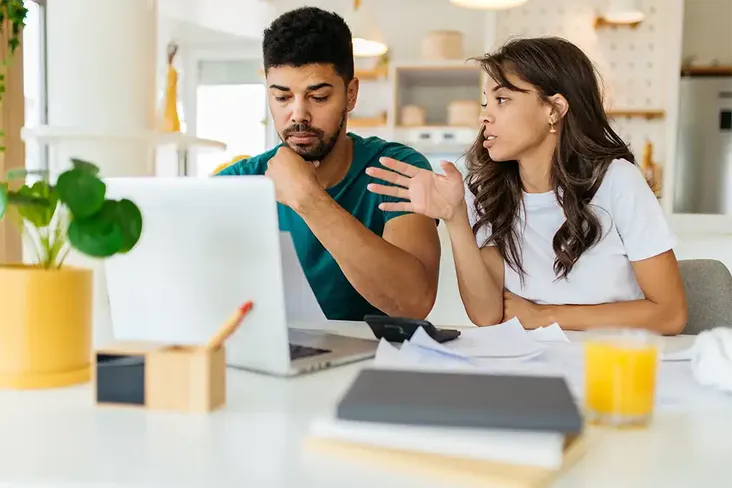 first time buyers looking into the different types of mortgages available to them