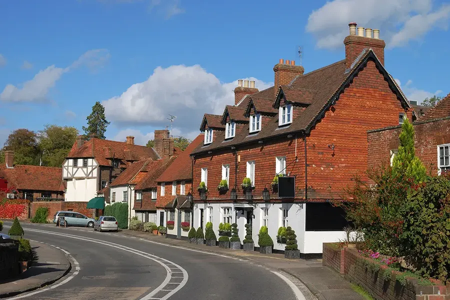 Cottages at Chiddingfold, Surrey, South East England