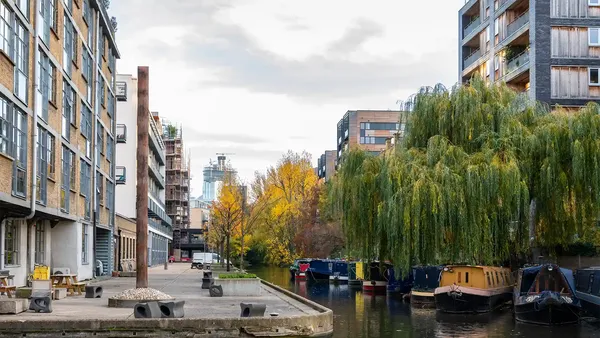 Wenlock Basin, Regents Canal, Islington, London