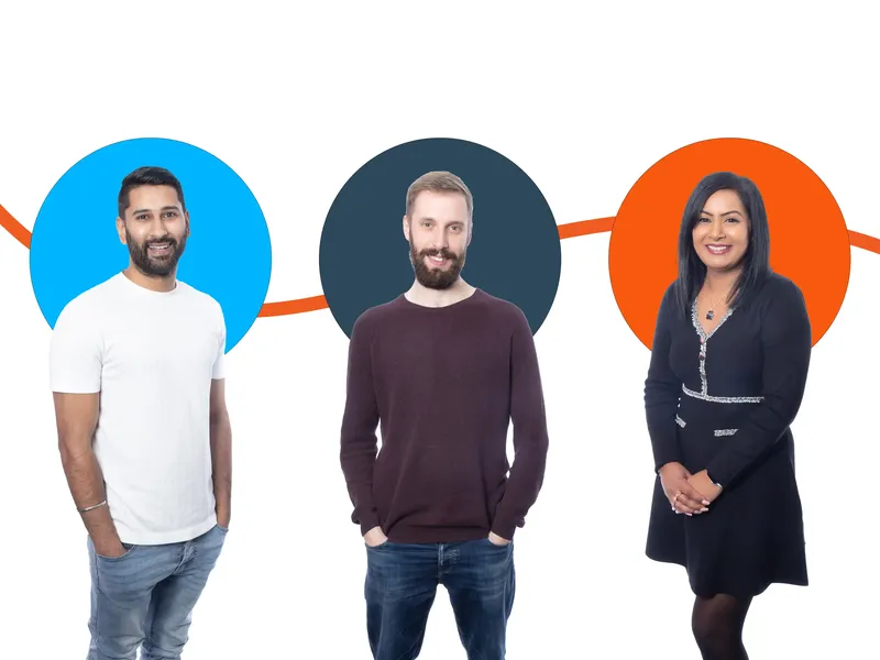 Tarbir Tom and Arti from the Move Specialists team
