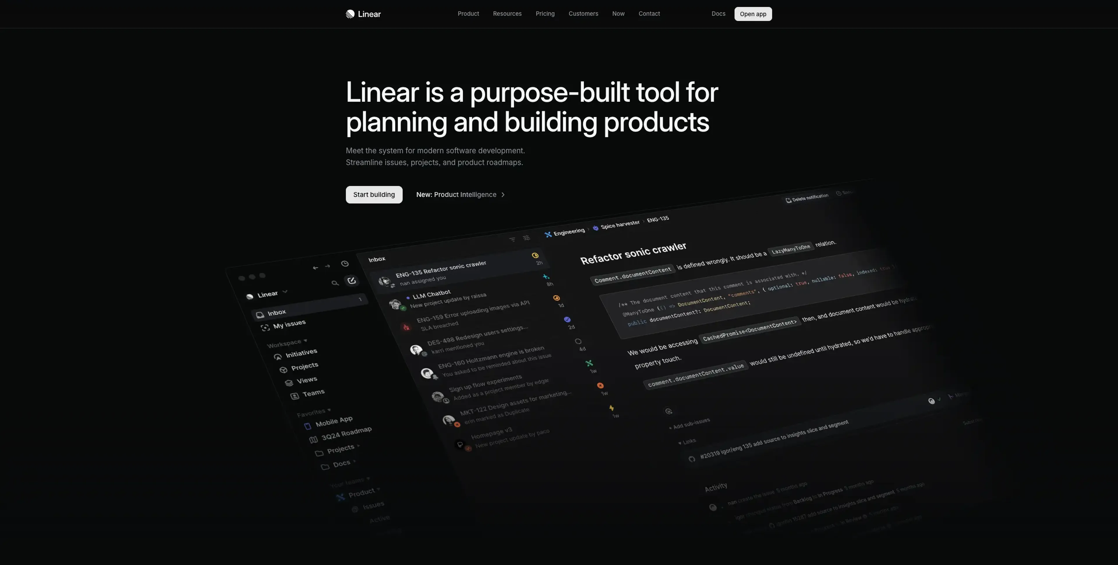 Product management tools