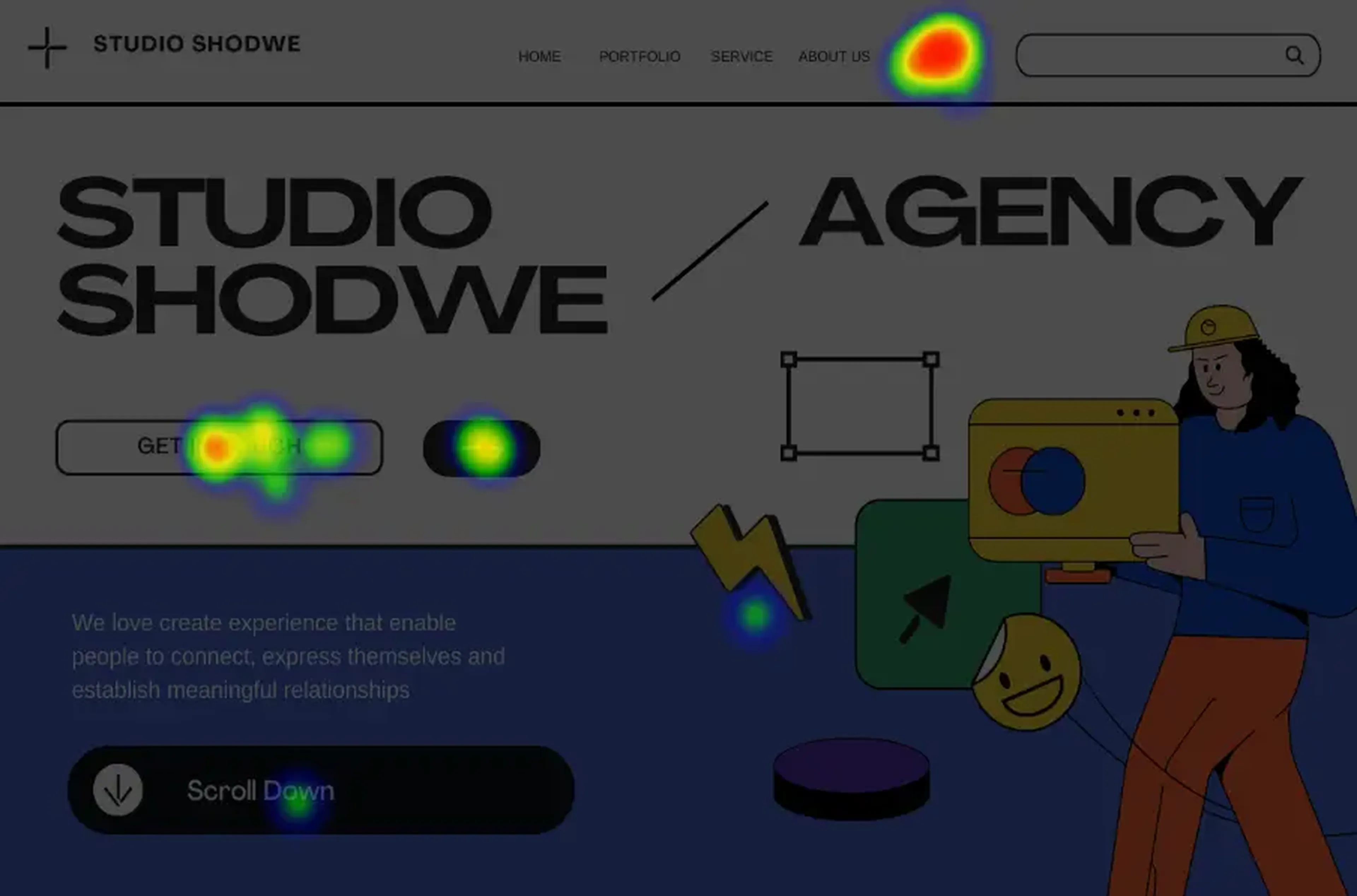 Website heatmaps