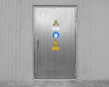 Chlorine Room Door