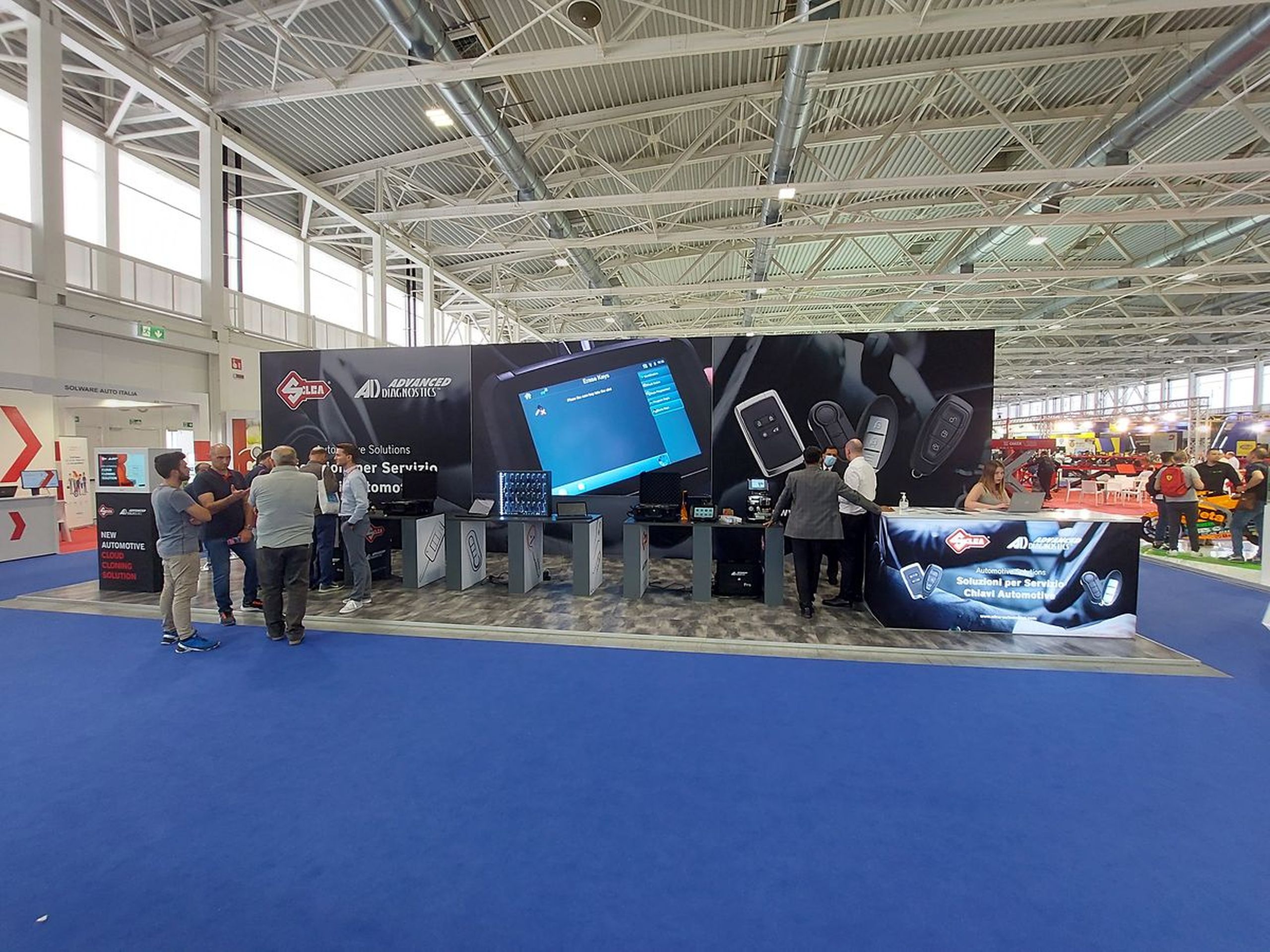 Silca booth