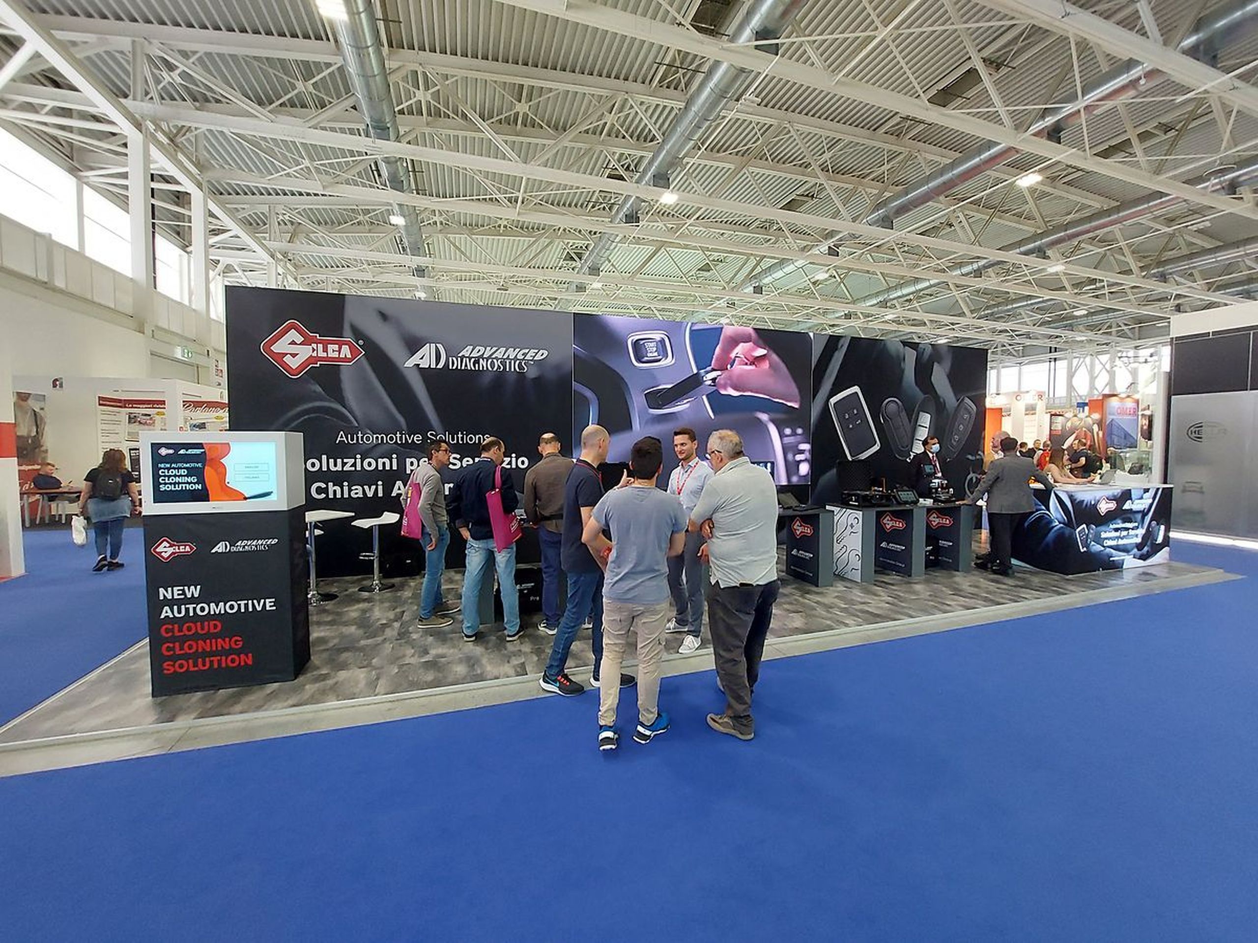 Silca booth