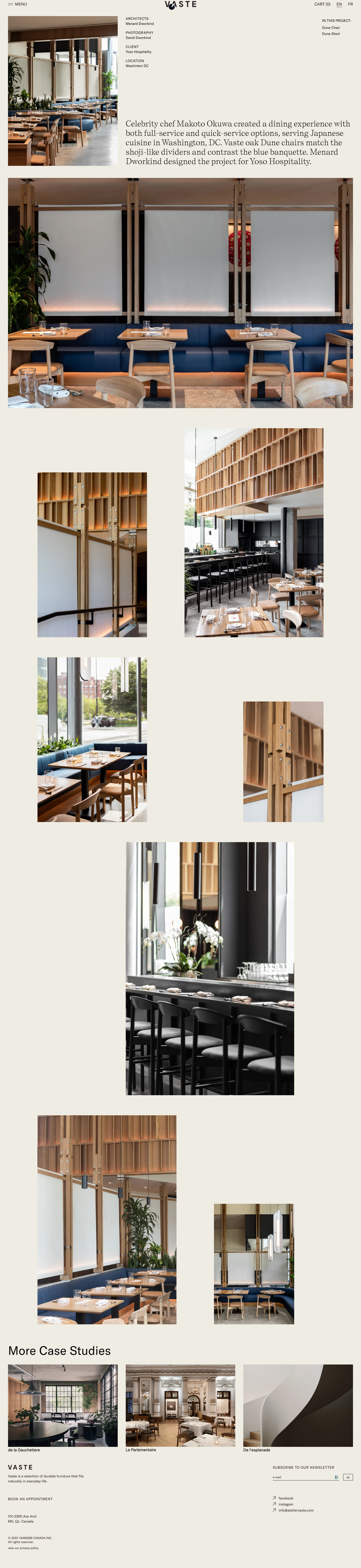 Vaste Case Study
