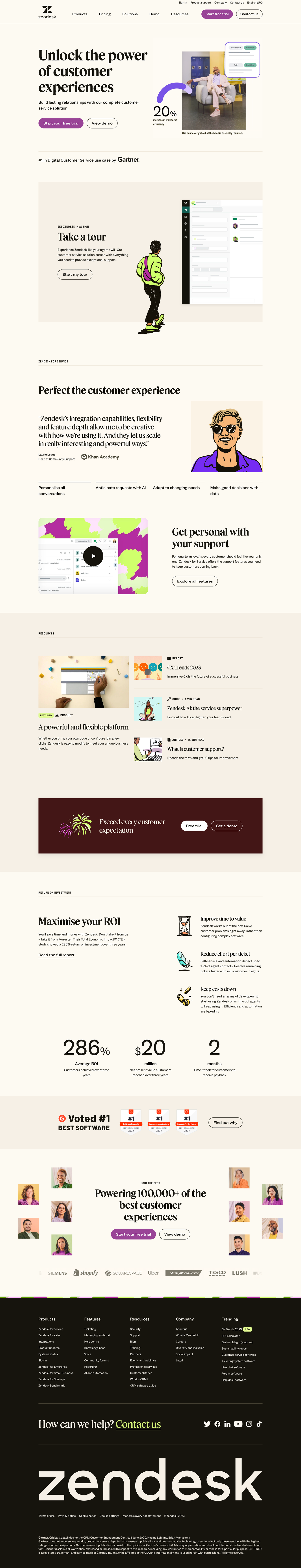 website image