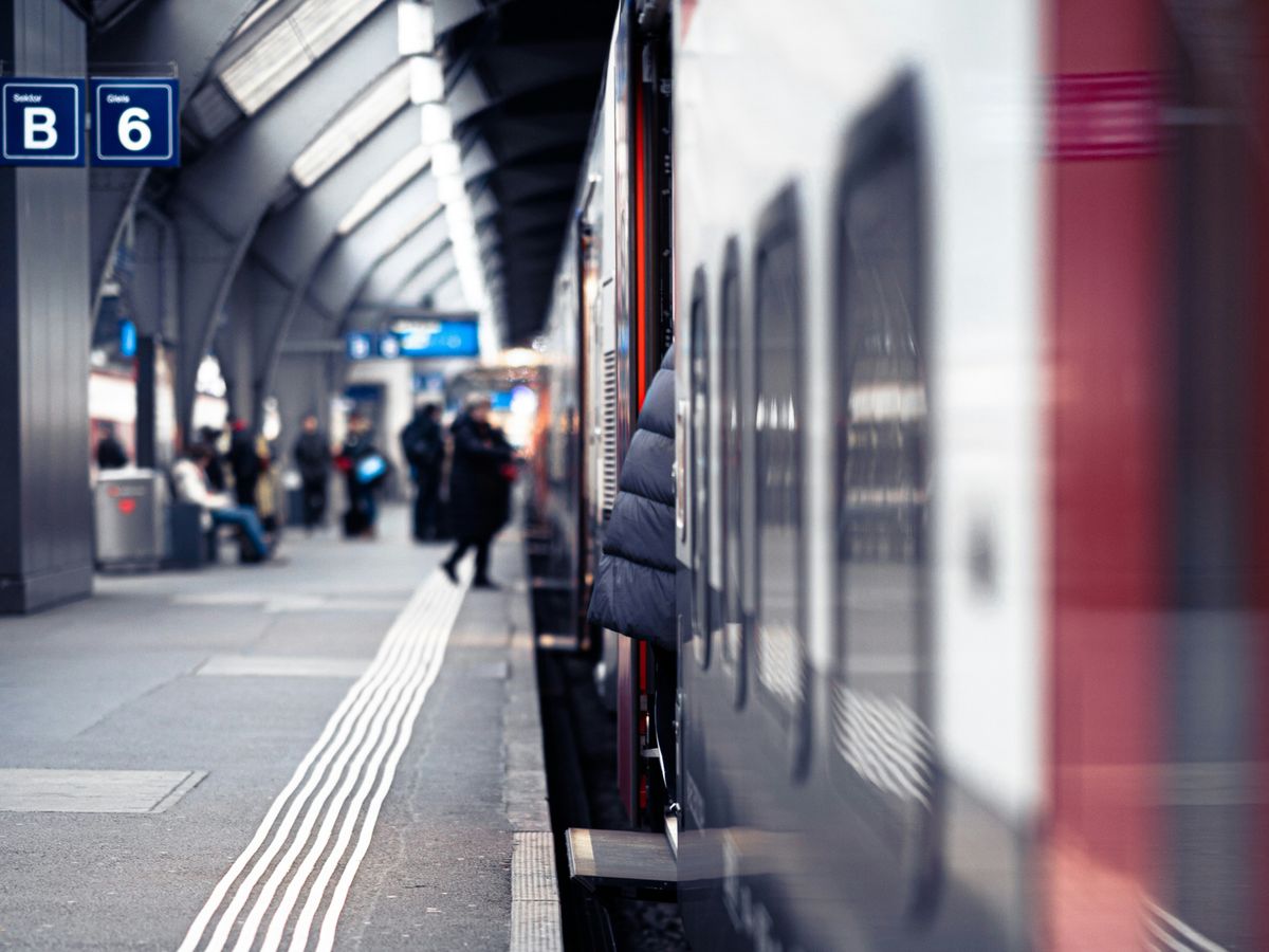 Eingangsbereich eines Zuges