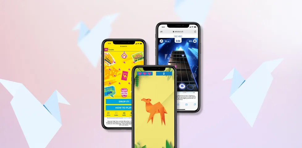 Examples screens for rmc mobile frontend