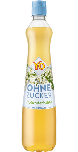 YO Holunderblütensirup ohne Zucker