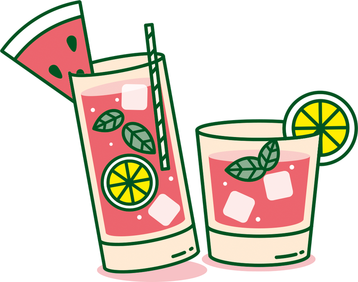 SIÓ Limonádé Citrom-Görögdinnye Mocktail recept