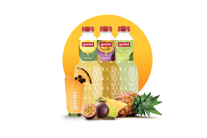 Visuels cocktails rond passionata avec alcool maracuja