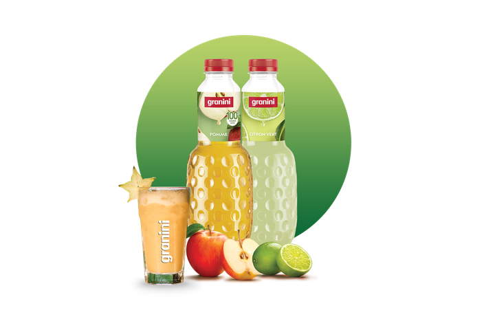 Visuels cocktails rond salon vip pomme