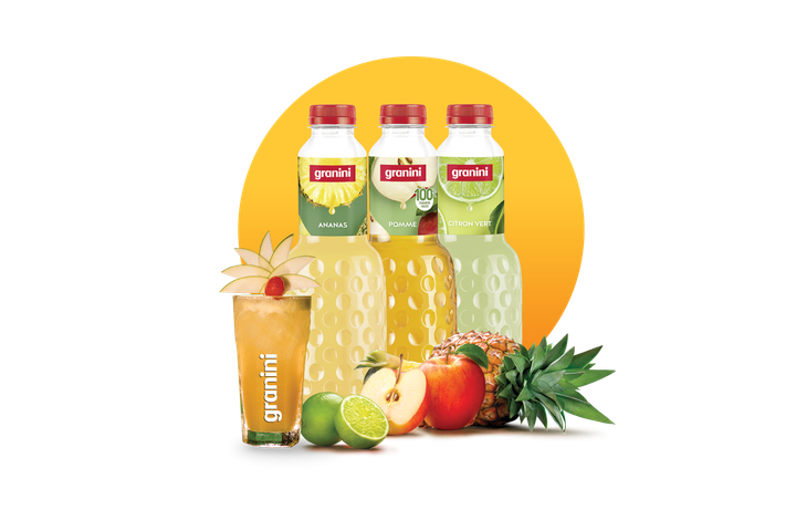 Visuels cocktails rond pommed amour pomme