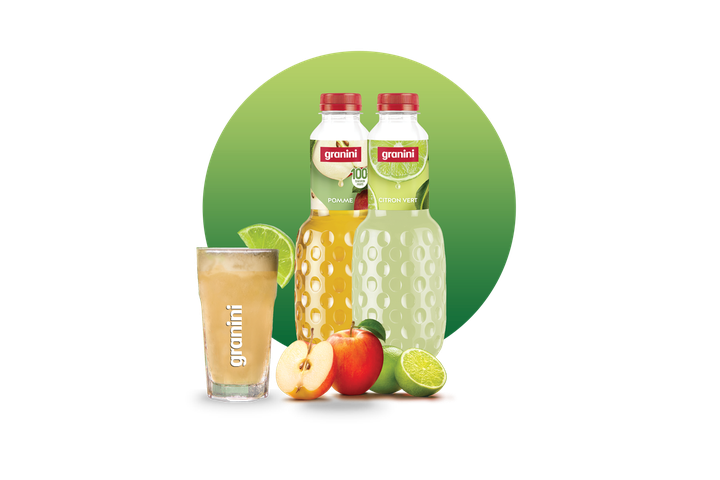 Visuels cocktails pomme citron vert