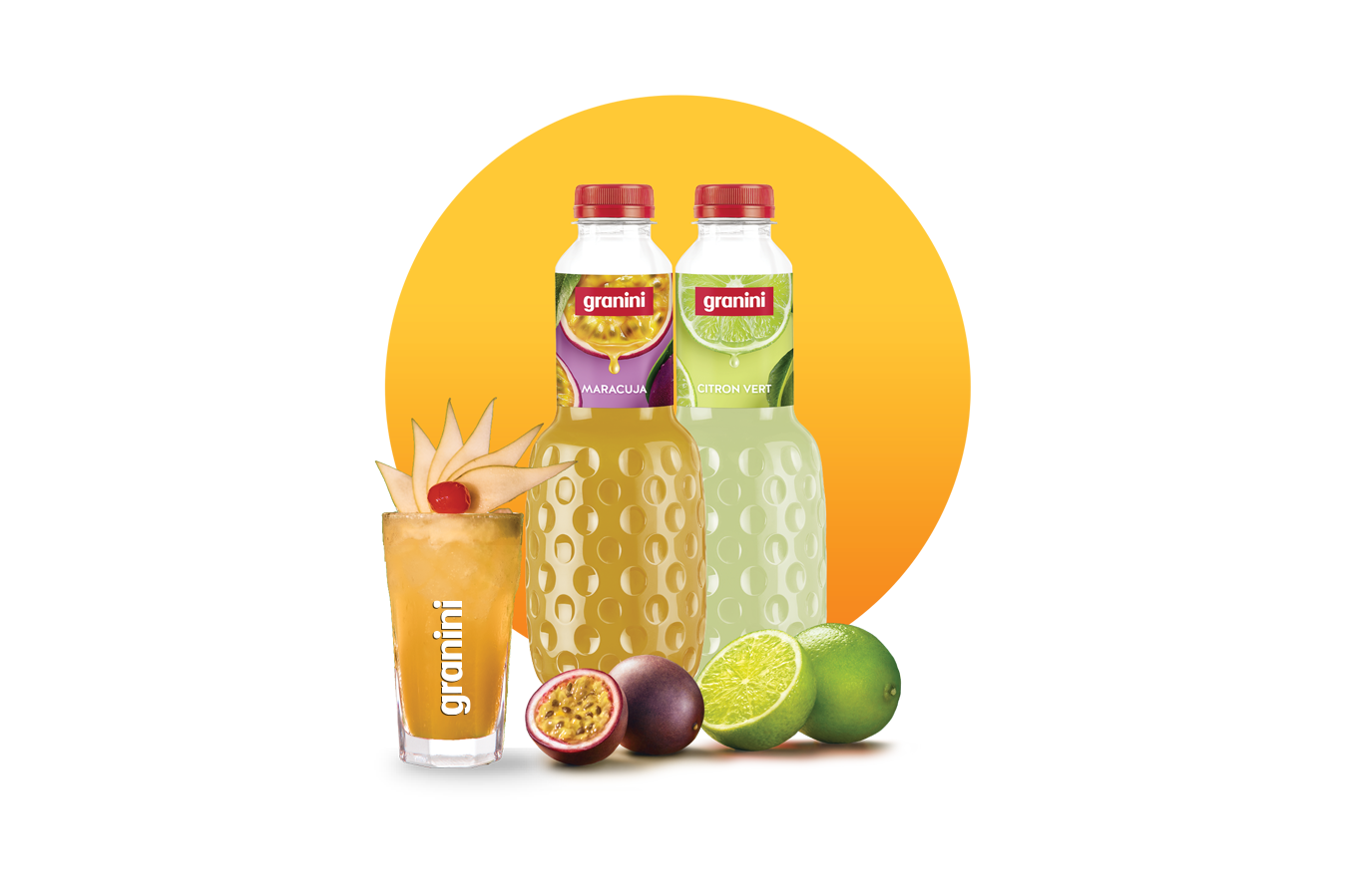 Visuels cocktails rond maracuja citron vert 2