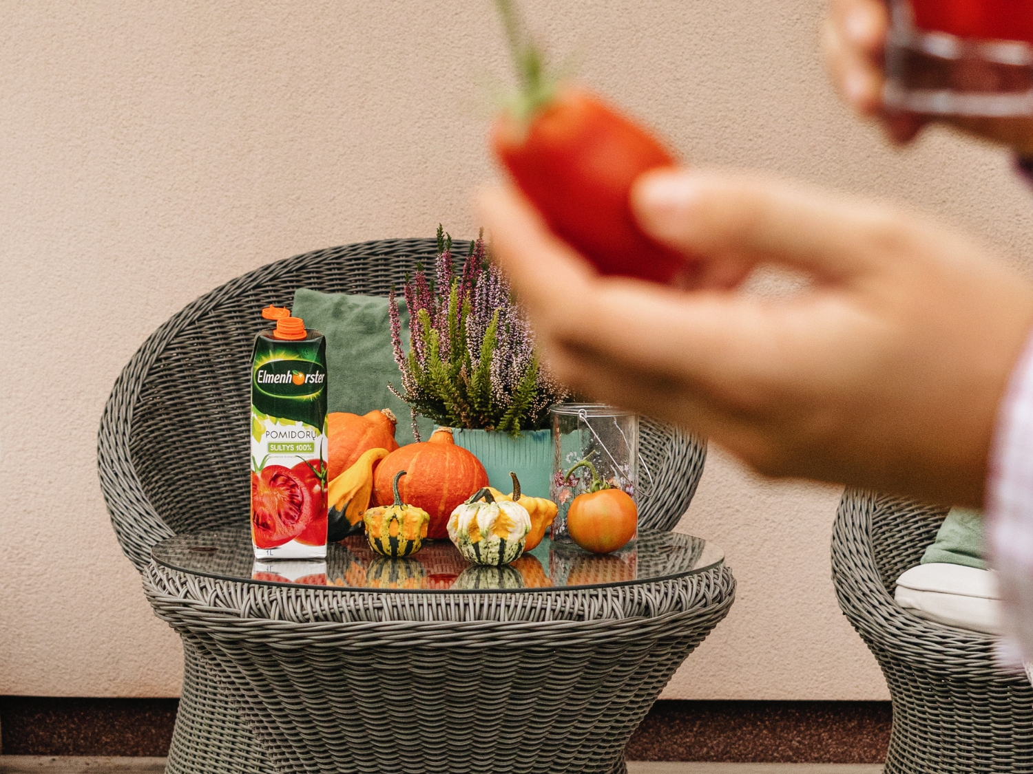 Elmenhorster pomidorų sultys