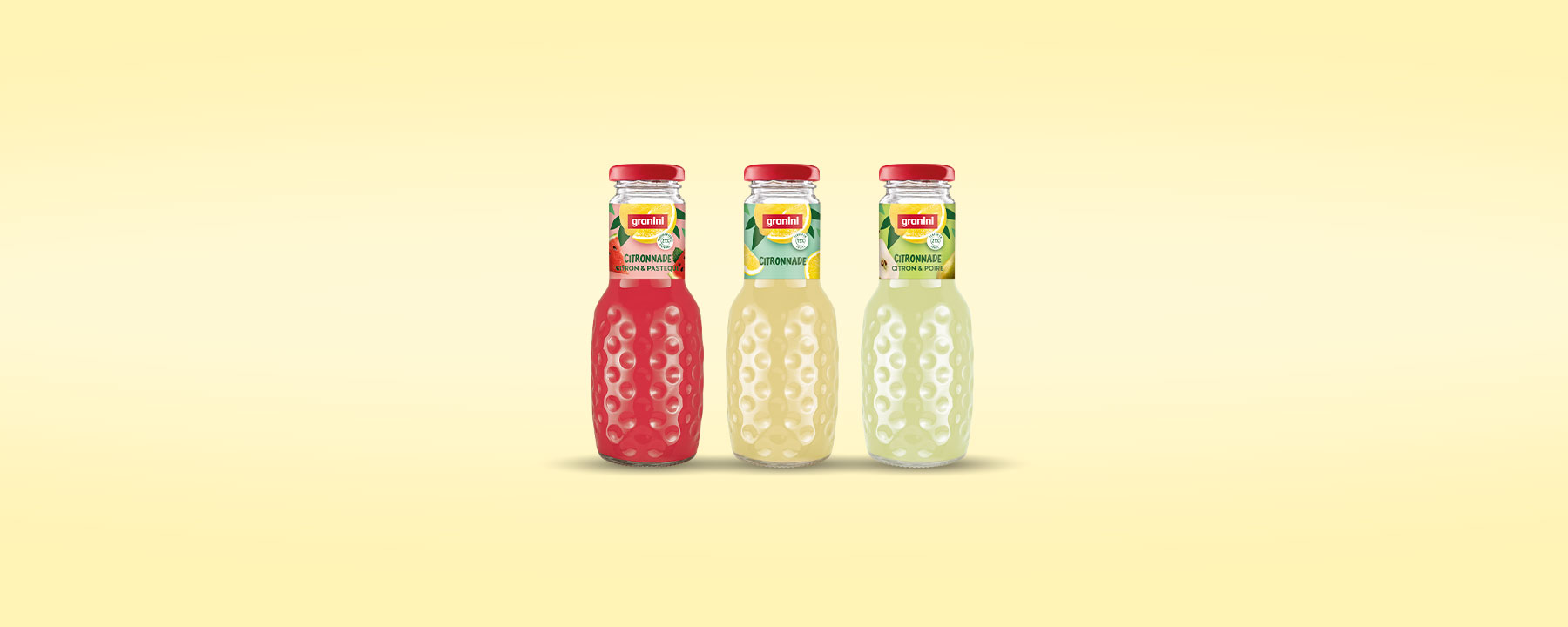 Citronnades granini 25cl – Boisson citron riche en fruits