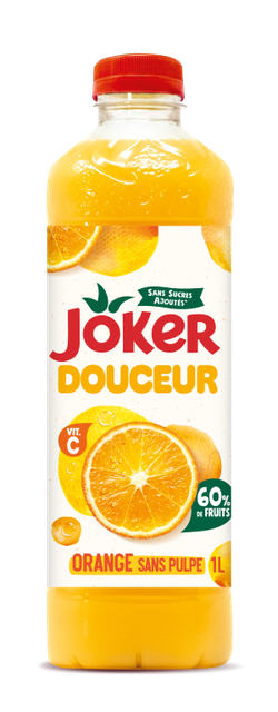 Joker Douceur Orange Sans Pulpe 1L