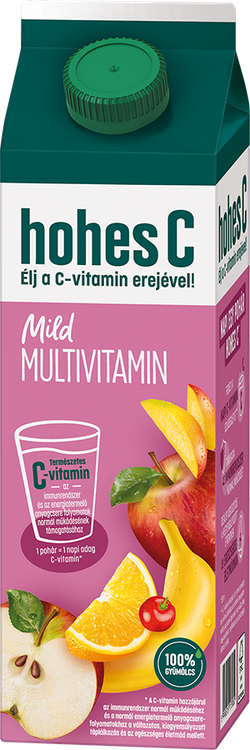 1 L tetrapack of hohes C Mild Multivitamine