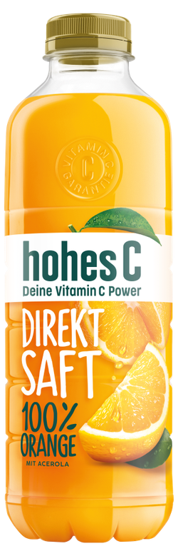 hohes C Direktsaft 100 % Orange