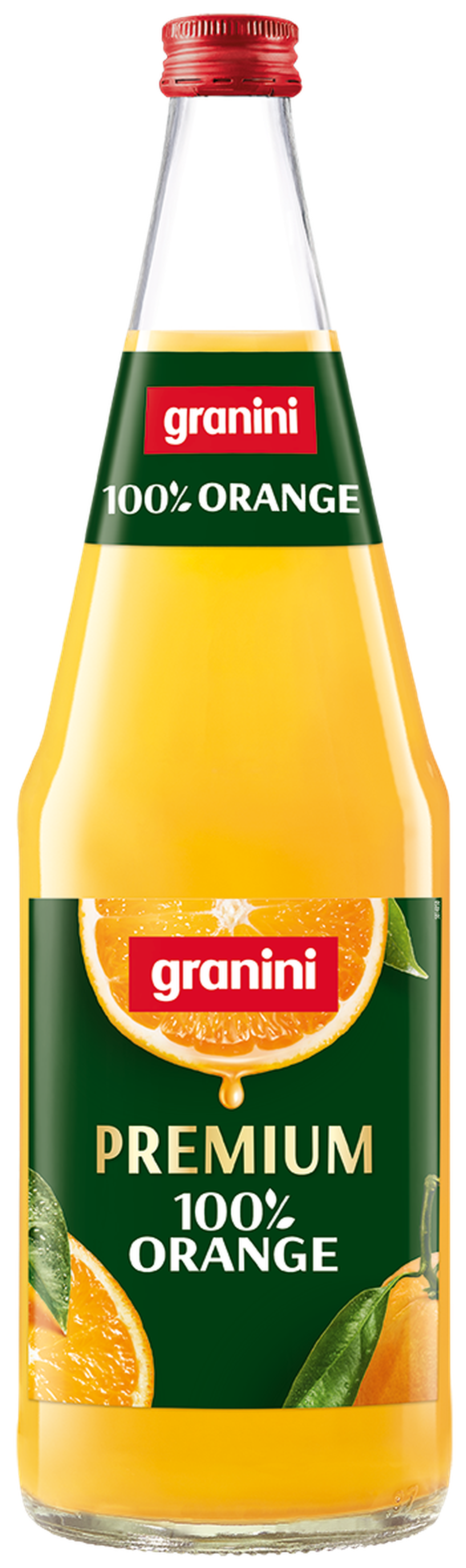 granini orange 100% 1L Glass