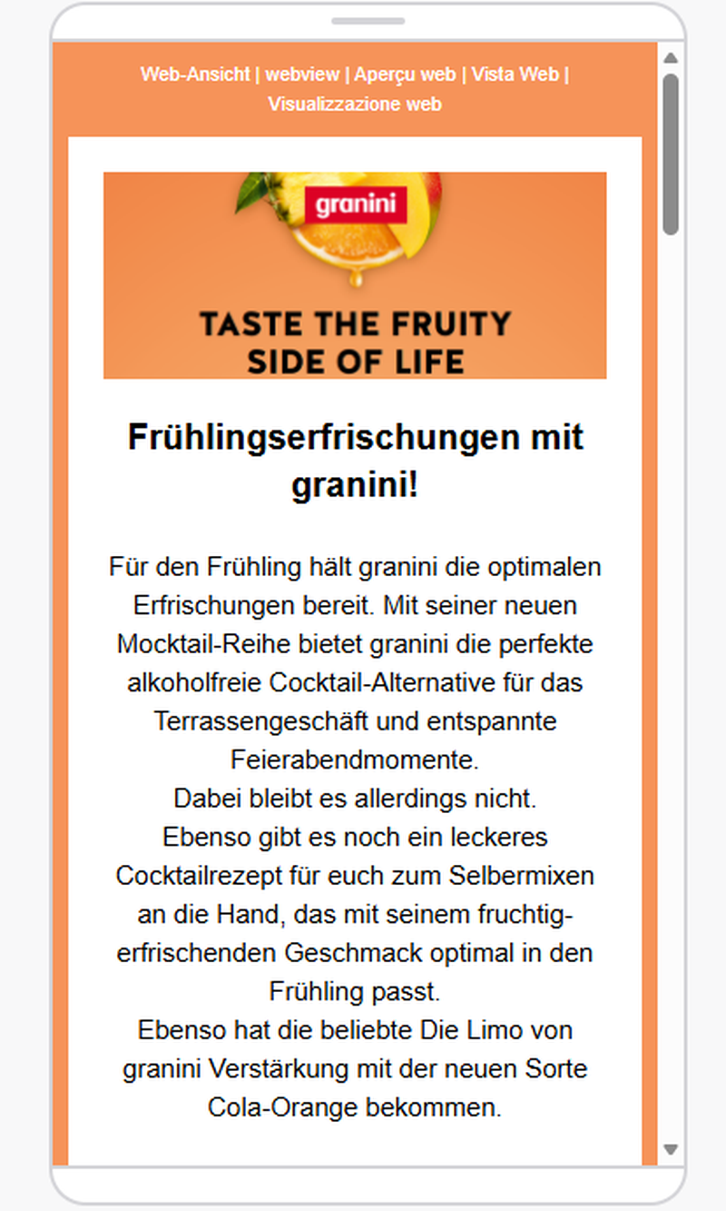 Newsletter Website