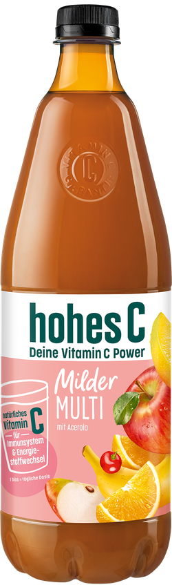 hohes C Milder Multi mit Acerola Flasche