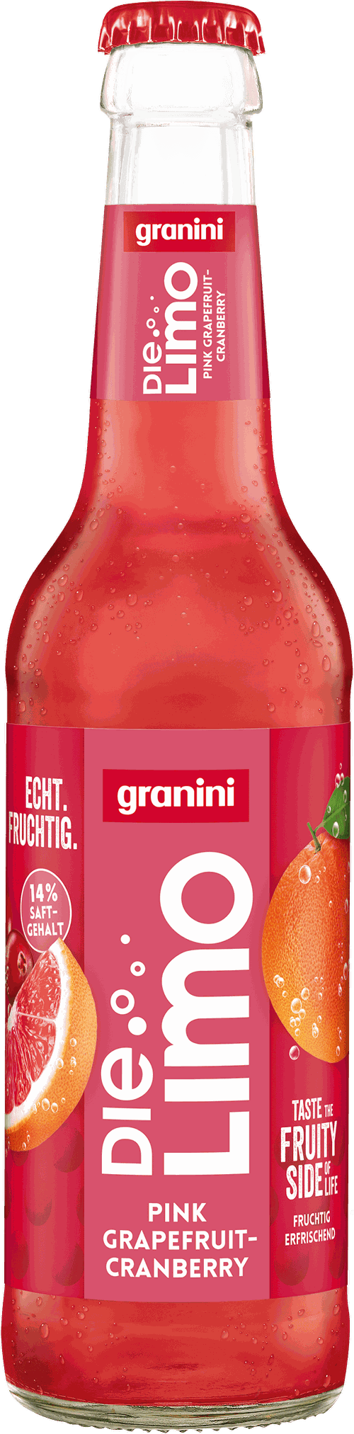 Die Limo: Pink Grapefruit-Cranberry