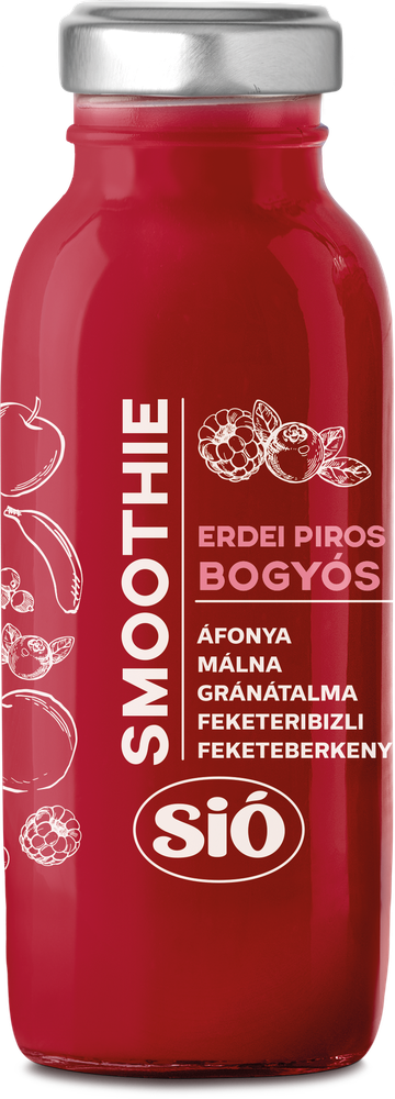 SIÓ Smoothie Erdei Piros bogyós