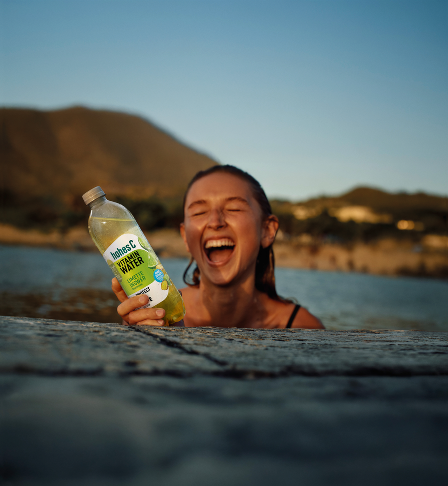 Vitamin Water Protect - Limette Ingwer