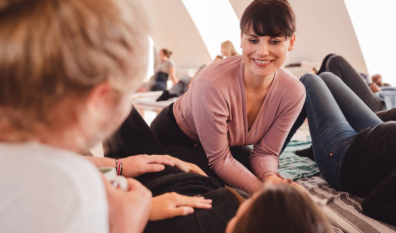 Übungsgruppe "Die Friedliche Geburt" mit Kristin Graf