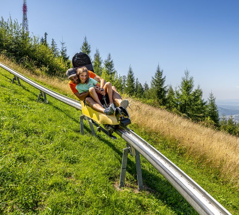 Sommerrodelbahn Gr nberg Flitzer Gr nberg