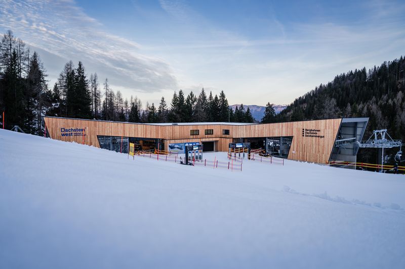 Neue Talstation 6SB Angeralm und 6 SB Aussichtsberg 