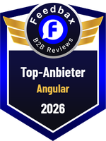 Angular Top Anbieter Feedbax 2026 Auszeichnung Angular Top Anbieter Feedbax 2026 Auszeichnung