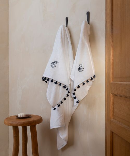 Une salle de bain inspirée du bord de mer
