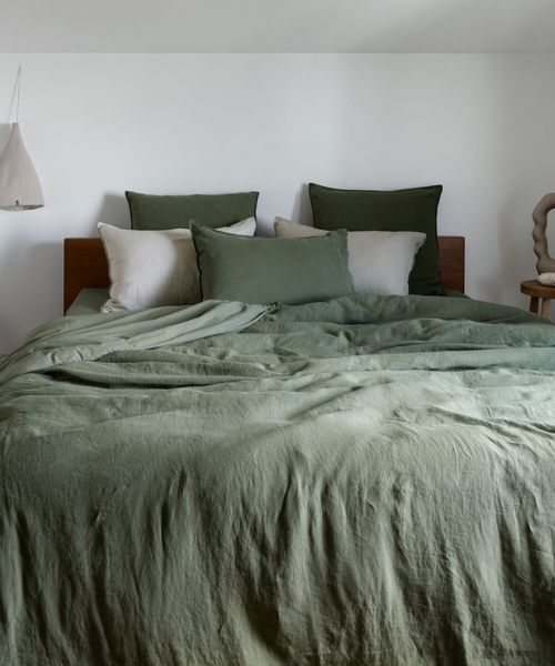 Lin lavé : charme froissé et confort pour votre intérieur