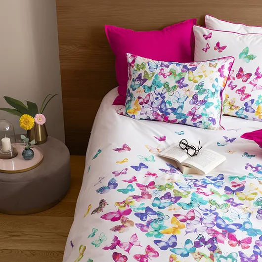 Déco chambre : nos parures colorées pour le printemps