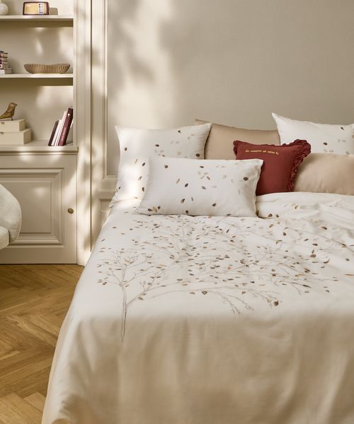 Housse de couette en percale ou en satin de coton : laquelle choisir ?
