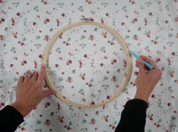 Du tissu et un tambour