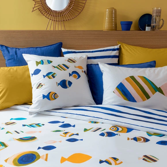 Style bord de mer : 3 parures de lit pour s’évader cet été