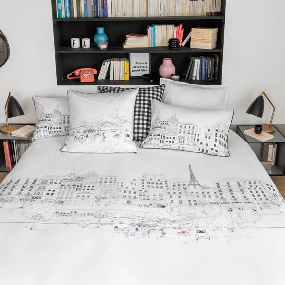 Une chambre au style urbain